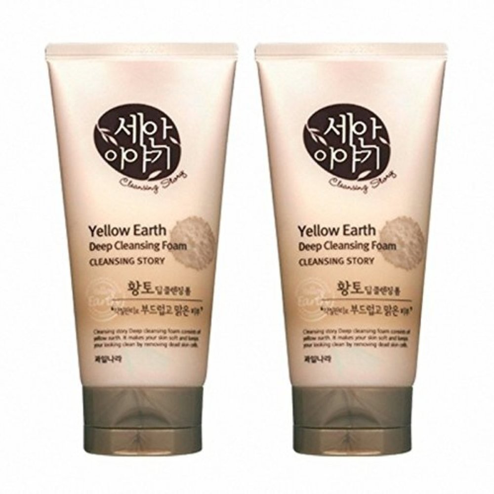 Kwailnara Deep Cleansing Story Foam Yellow Earth